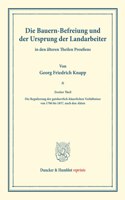 Die Bauern-Befreiung Und Der Ursprung Der Landarbeiter