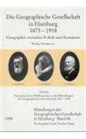 Die Geographische Gesellschaft in Hamburg 1873 - 1918