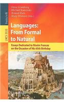 Languages: From Formal to Natural