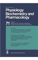 Reviews of Physiology Biochemistry and Pharmacology