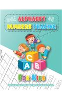 Whole Alphabet and Numbers Tracing for Kids