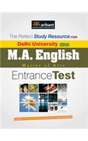 The Perfect Study Resource For - Delhi University (Du) M.A. English 2014 Common Entrance Test