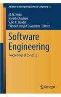 Software Engineering: Proceedings of CSI 2015(731 Advances in Intelligent Systems and Computing)