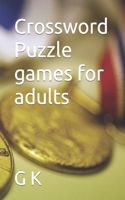 Crossword Puzzle games for adults