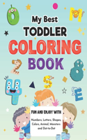 My Best Toddler Coloring Book