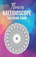 Flower Kaleidoscope Coloring Book