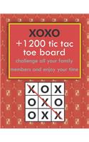 TIC TAC TOE +1200 tic tac toe board