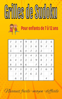 Grilles de sudoku pour enfants de 7 à 12 ans
