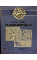 Geometry Intervention Unit Workbook Teacher's Edition: Part of Math Skills Intervention Kit