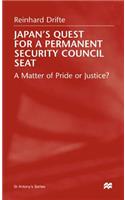 Japan's Quest for a Permanent Security Council Seat: A Matter of Pride or Justice?