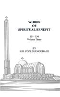 Words of Spiritual Benefit Volume 3