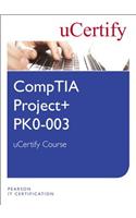 CompTIA Project+ PK0-003 uCertify Course Student Access Card