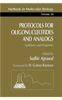 Protocols for Oligonucleotides and Analogs