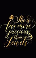 She Is Far More Precious Than Jewels