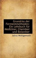 Grundriss Der Fermentmethoden: Ein Lehrbuch Fur Mediziner, Chemiker Und Botaniker