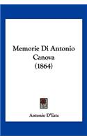 Memorie Di Antonio Canova (1864)