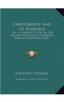 Christianity And Its Evidence
