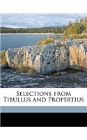 Selections from Tibullus and Propertius