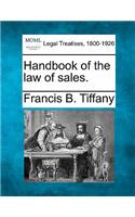 Handbook of the law of sales.: (English)