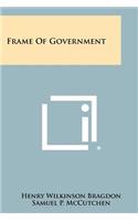 Frame Of Government