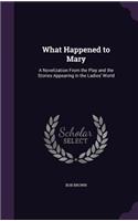 What Happened to Mary: A Novelization From the Play and the Stories Appearing in the Ladies' World