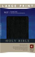 Slimline Center Column Reference Bible-NTL-Large Print