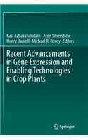 Recent Advancements in Gene Expression and Enabling Technologies in Crop Plants