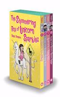 The Shimmering Box of Unicorn Sparkles: Phoebe and Her Unicorn Box Set Volume 5-8(Phoebe and Her Unicorn)