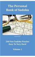 Personal Book of Sudoku Volume 1