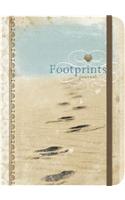 Footprints-Inspirational Message Blank Journals: Impulse Journals