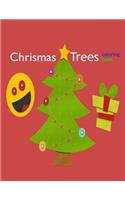 Chrismas Trees coloring book
