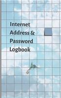Internet address & password logbook