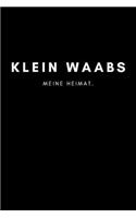 Klein Waabs: Notizbuch, Notizblock, Notebook - Liniert, Linien, Lined - 120 Seiten, DIN A5 (6x9 Zoll) - Notizen, Termine, Ideen, Skizzen, Planer, Tagebuch, Organ