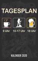 Tagesplan Wandern Kalender 2020
