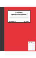 Graph Composition Notebook 5 Squares per inch 5x5 Quad Ruled 5 to 1 100 Sheets