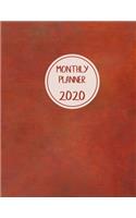 Monthly planner 2020