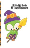 Halloween Lined Journal: Pointy Hats & Broomsticks 6 x 9 inch 120 Pages Dot Grid Journal Diary Notebook for Adults and Kids who love Halloween, Harvest and Autumn(15 Halloween Lined Journals)