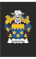 Lourenco: Lourenco Coat of Arms and Family Crest Notebook Journal (6 x 9 - 100 pages)