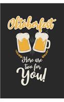 Oktoberfest here are two beers for you: Calendar, weekly planner, diary, notebook, book 105 pages in softcover. One week on one double page. For all appointments, notes and tasks that you 