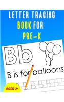 Letter Tracing Book for Pre-K