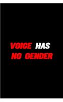 Voice Has No Gender