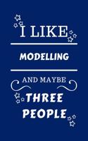 I Like Modelling And Maybe Three People