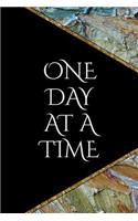 One Day at a Time: A Beautiful Art Theme Guided Odaat Journal for Twelve Step Programs. Focus on Recovery and Progress, Not Perfection(2 Odaat Daily Journal)