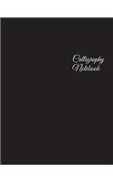 Calligraphy Paper: Calligraphy Notebook - Large (8.5 x 11 inches) - 100 Pages - Classic Black Cover