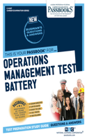 Operations Management Test Battery (C-4447): Passbooks Study Guide Volume 4447(Career Examination)