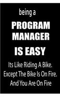 Being a Program Manager Is Easy