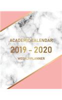 Academic Calendar 2019-2020 Weekly Planner
