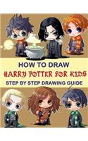 How To Draw Harry Potter For Kids - Step By Step Drawings