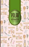 Polar Graph Paper Notebook