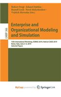 Enterprise and Organizational Modeling and Simulation